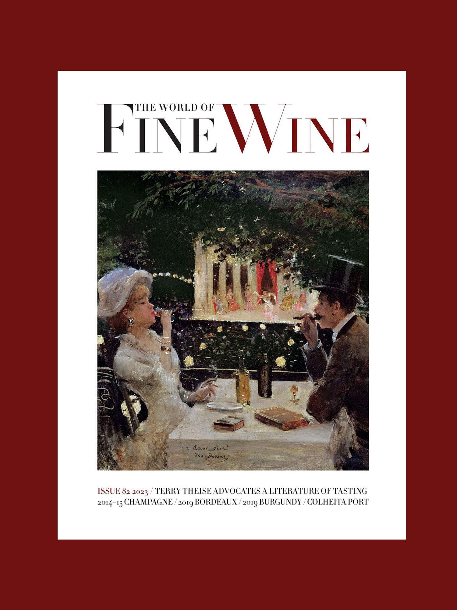 The World Of Fine Wine Federico Graziani   Cover THE WORLD OF FINE WINE 2024 